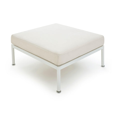 TOV Dunes Cream Outdoor Ottoman
