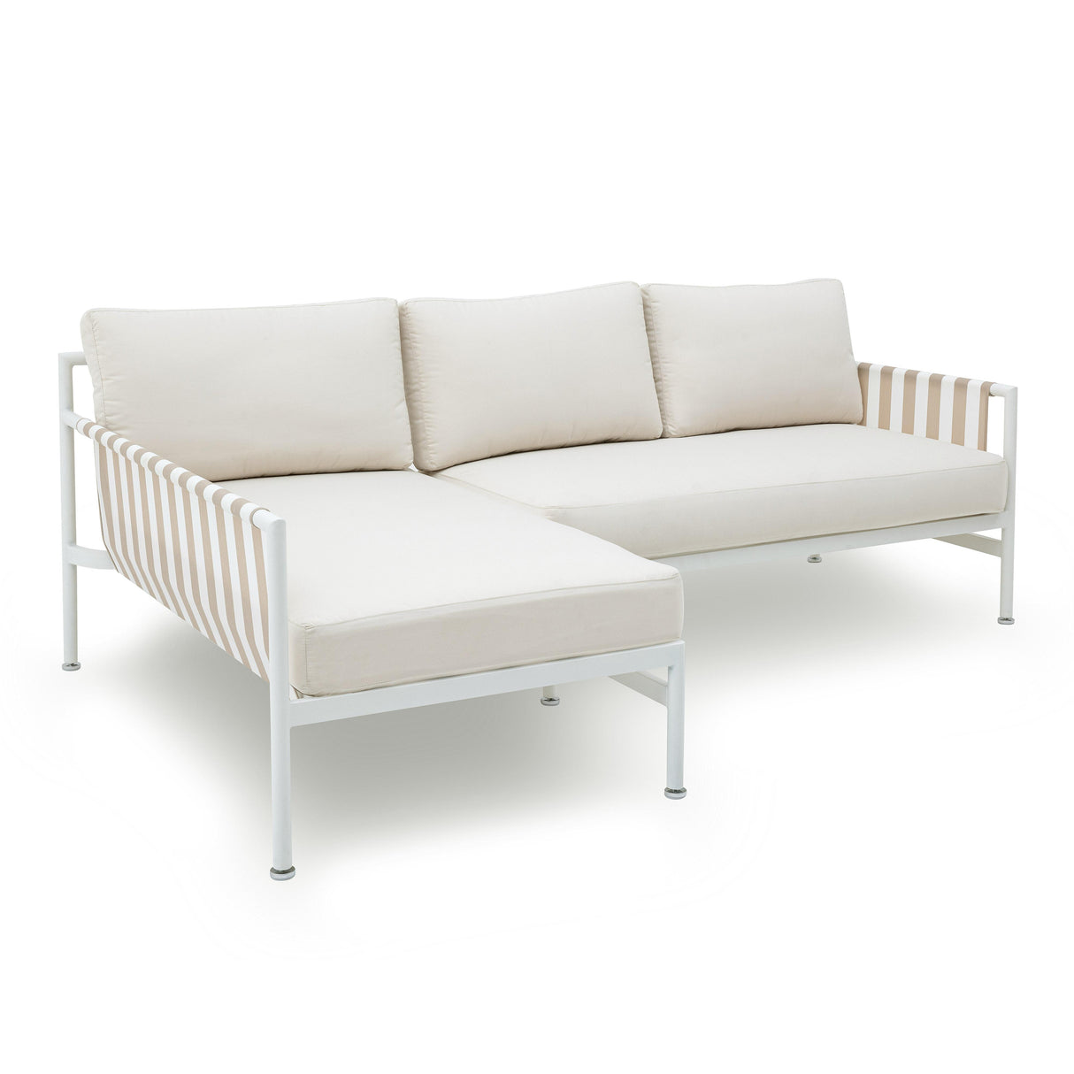 TOV Dunes Cream Outdoor Sectional - LAF