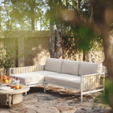 TOV Dunes Cream Outdoor Sectional - LAF
