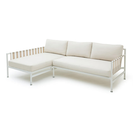 TOV Dunes Cream Outdoor Sectional - LAF