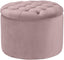 TOV Queen Mauve Velvet Storage Ottoman