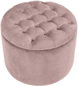 TOV Queen Mauve Velvet Storage Ottoman