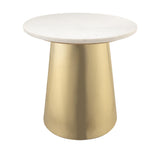 TOV Bleeker Marble Side Table