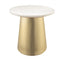 TOV Bleeker Marble Side Table