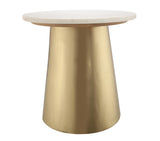 TOV Bleeker Marble Side Table