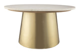 TOV Bleeker Marble Coffee Table