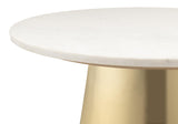 TOV Bleeker Marble Coffee Table