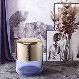 TOV Kolla Purple Side Table