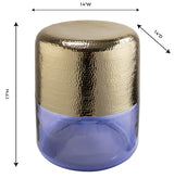 TOV Kolla Purple Side Table