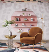 TOV Bubble Glass/Brass Side Table