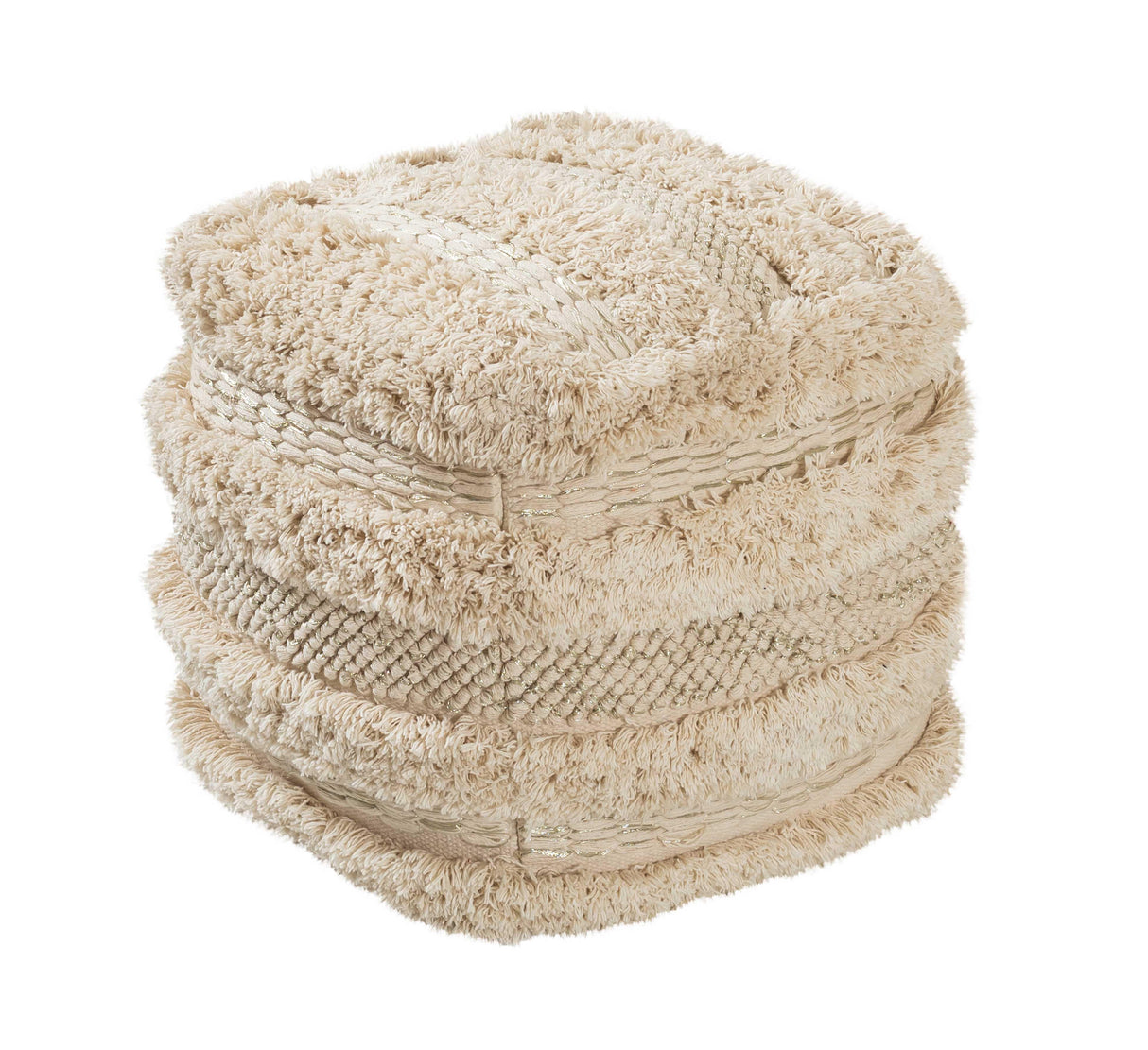 TOV Yorba Cotton Pouf