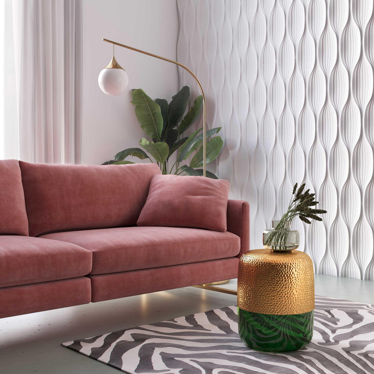 TOV Kolla Green Side Table