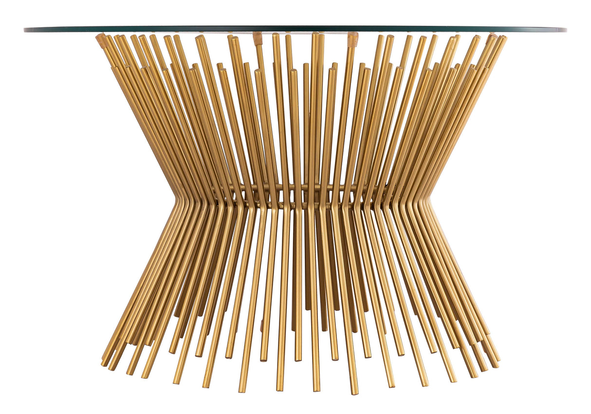 TOV Grace Glass Coffee Table