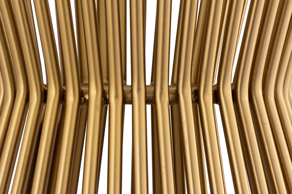 TOV Grace Glass Side Table