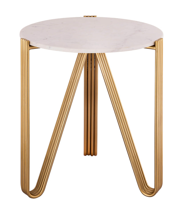 TOV Aya Marble Side Table