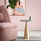 TOV Addyson Marble Side Table