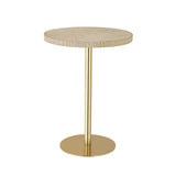 TOV Fiona Gold Stone Side Table