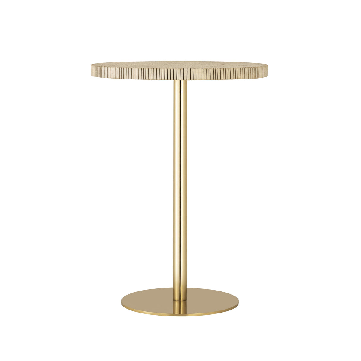 TOV Fiona Gold Stone Side Table