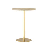 TOV Fiona Gold Stone Side Table
