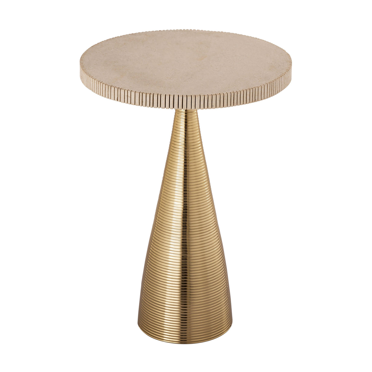 TOV Celeste Ribbed Side Table
