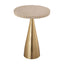 TOV Celeste Ribbed Side Table
