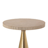 TOV Celeste Ribbed Side Table