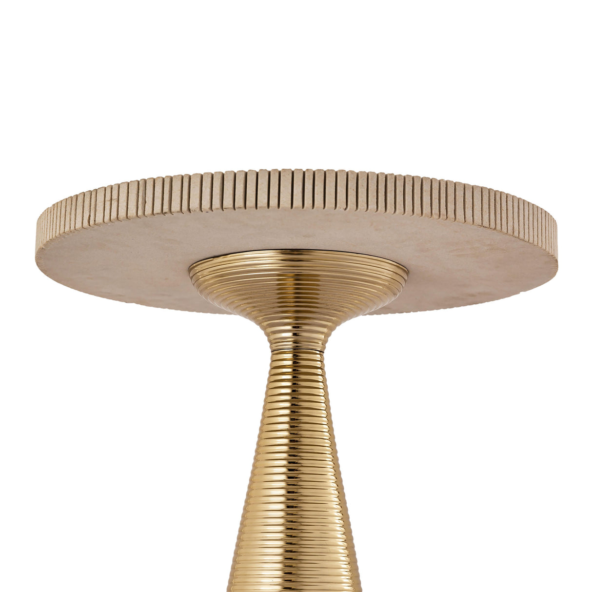 TOV Celeste Ribbed Side Table