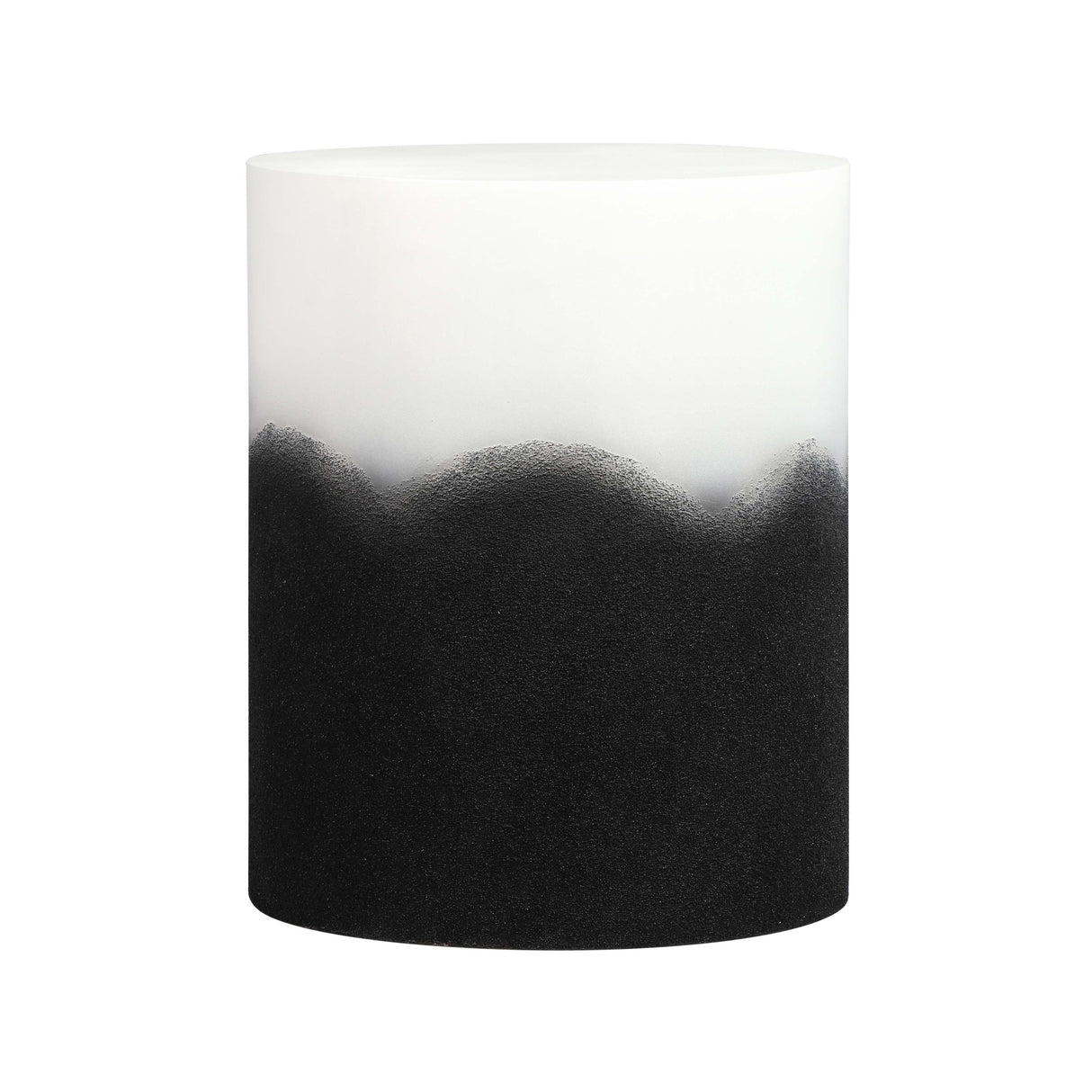 TOV Matra Black and White Side Table
