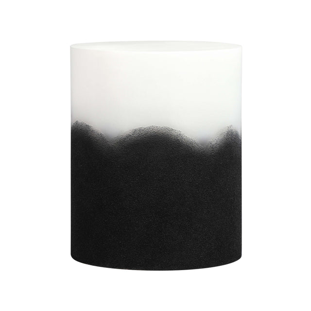 TOV Matra Black and White Side Table