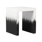 TOV Matra Black and White End Table
