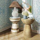 TOV Wren Striped Side Table