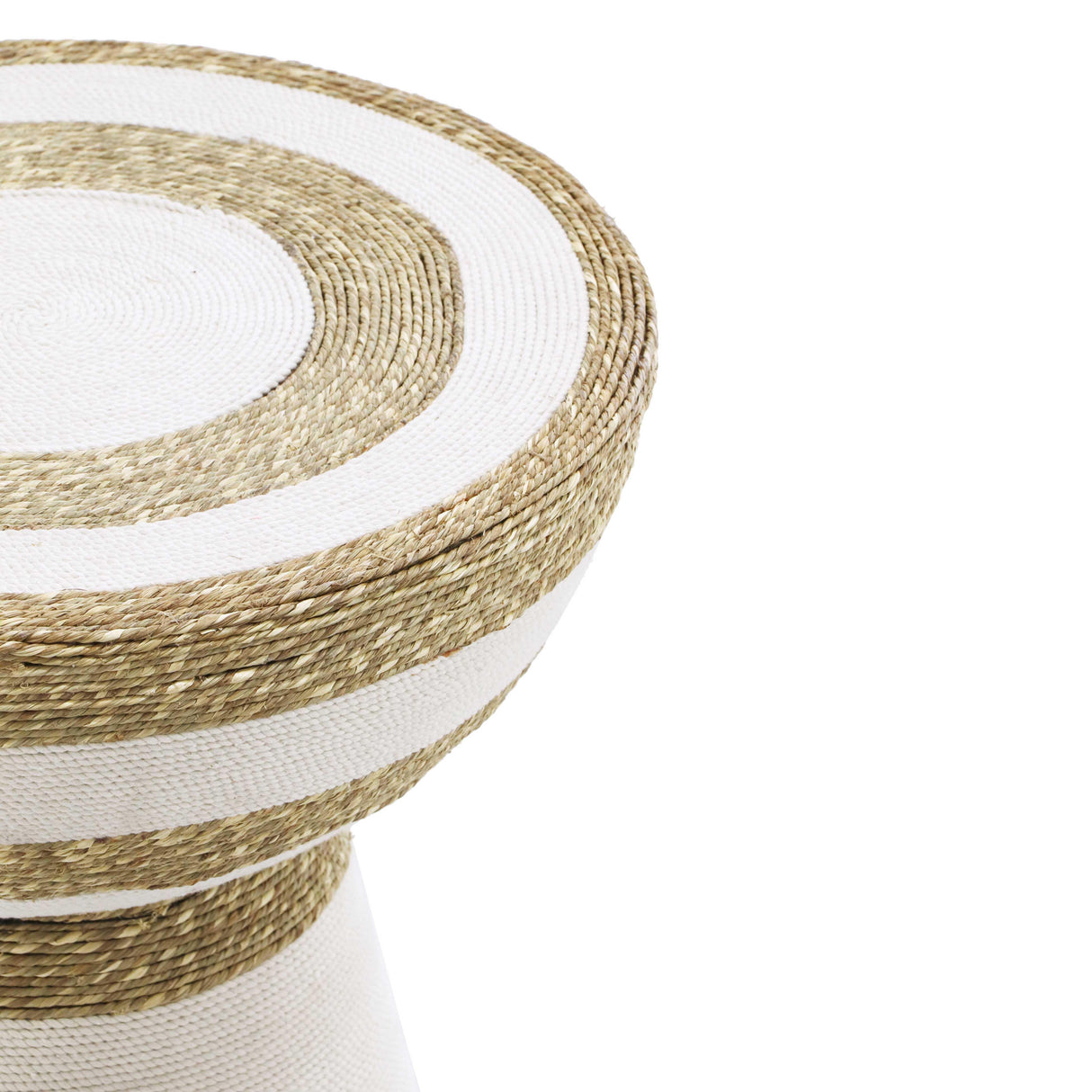 TOV Wren Striped Side Table