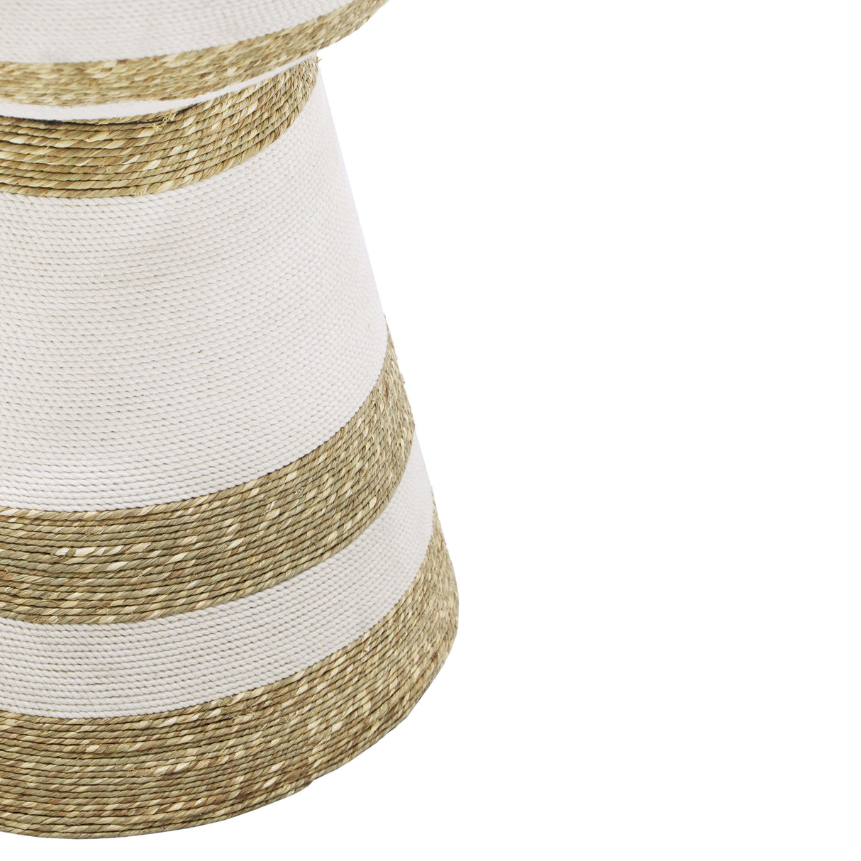 TOV Wren Striped Side Table