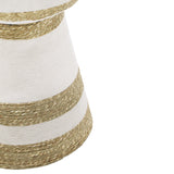 TOV Wren Striped Side Table