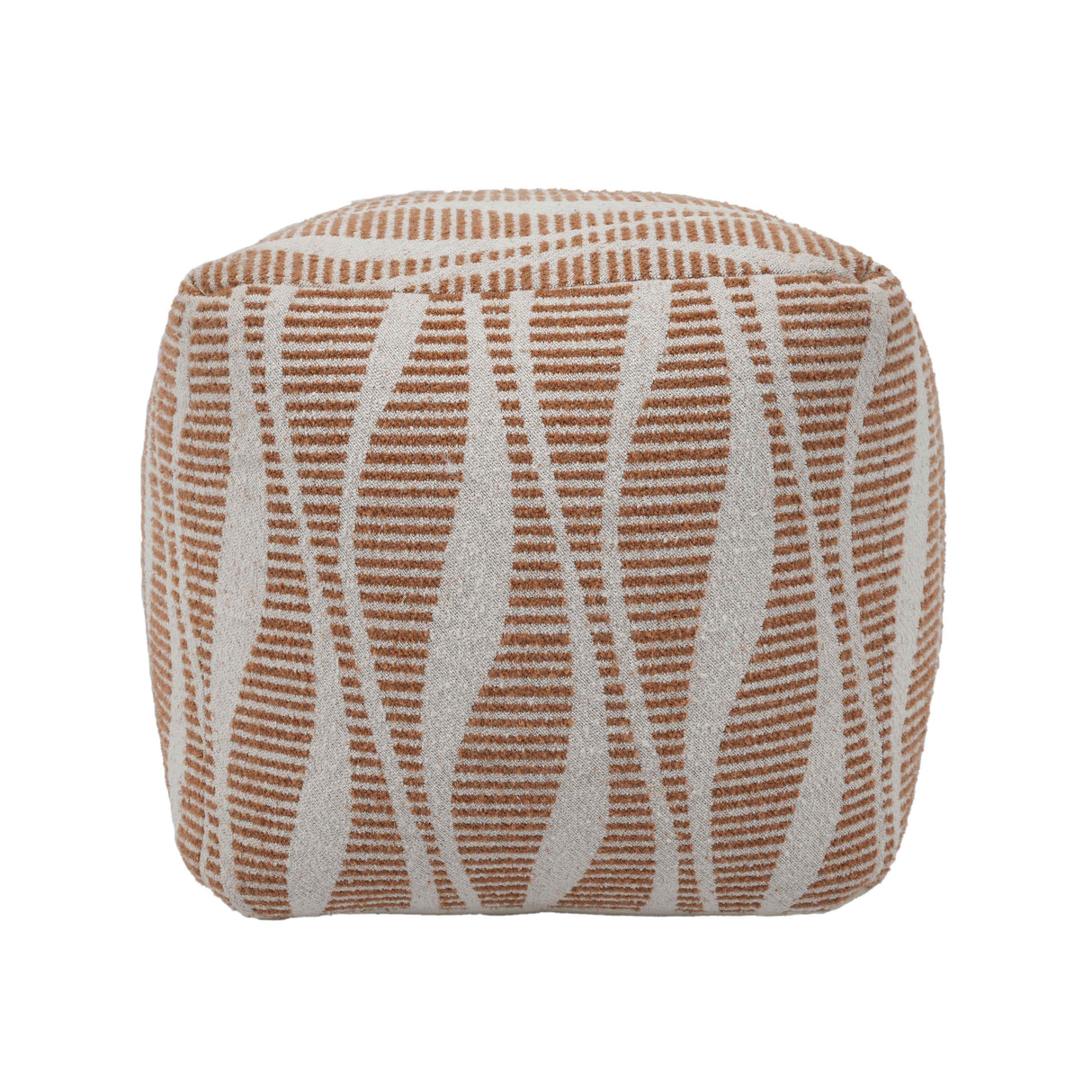 TOV Ember Woven Pouf