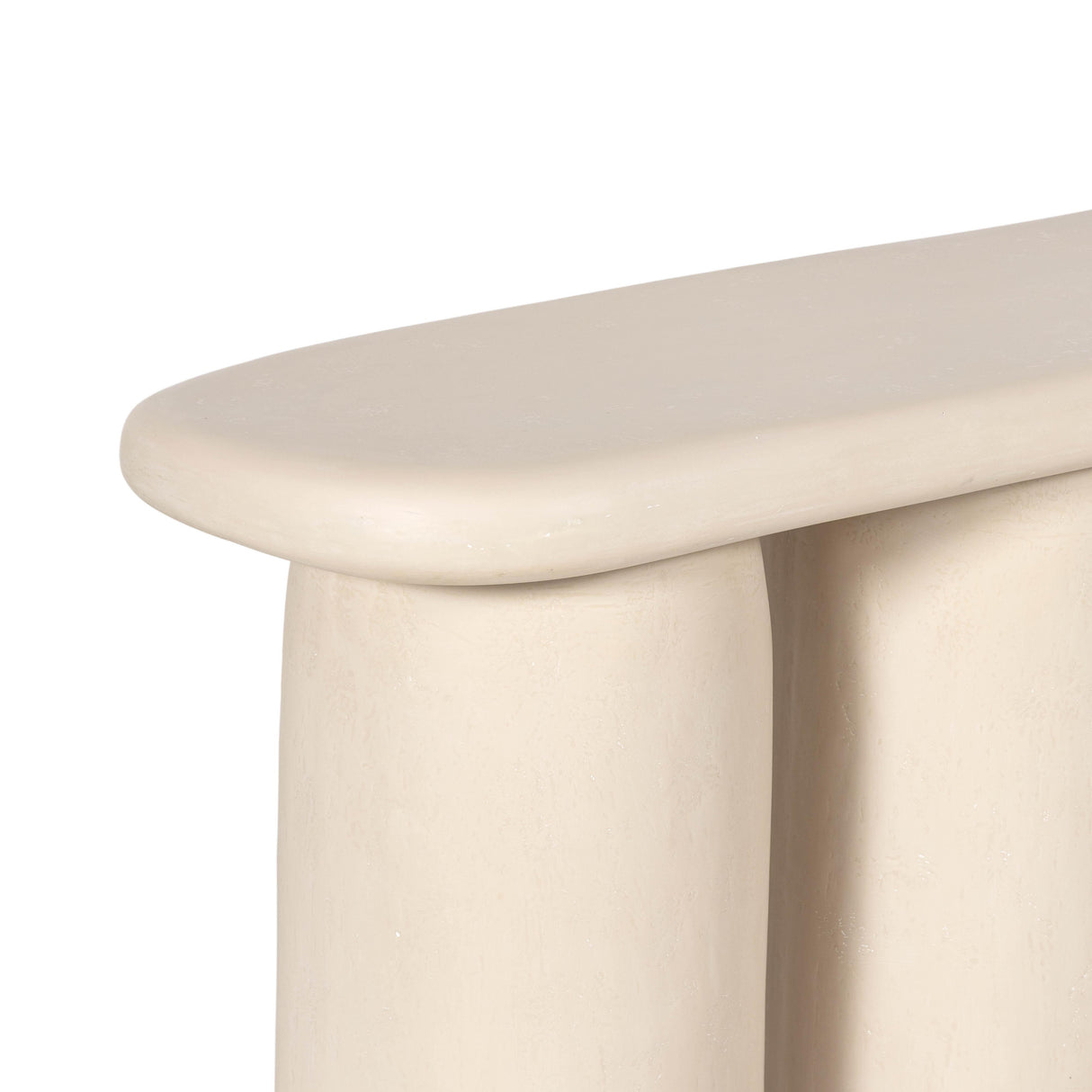 TOV Rahul Cream Console Table