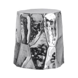 TOV Forma Chrome Side Table