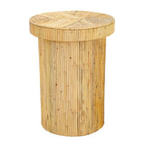 TOV Acadia Rattan Side Table