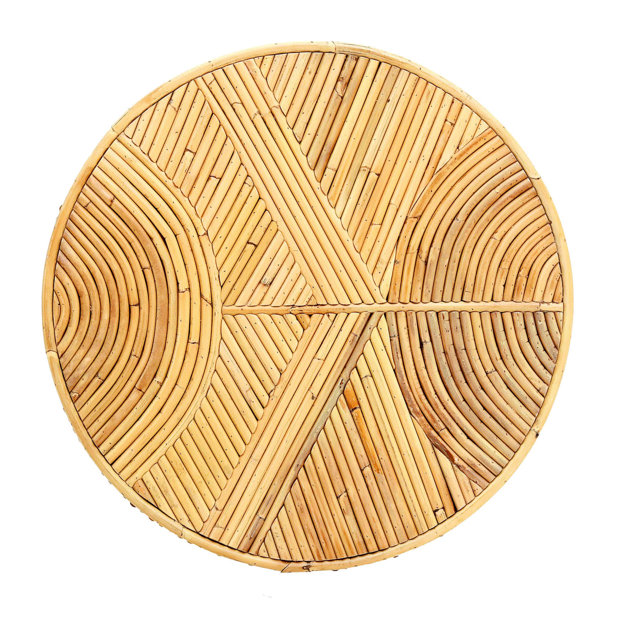 TOV Acadia Rattan Side Table