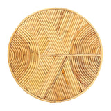 TOV Acadia Rattan Side Table