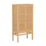 TOV Amara Natural Woven Rattan Cabinet