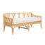 TOV Jayla Natural Rattan Bench