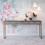 TOV Pesce Shagreen Console Table