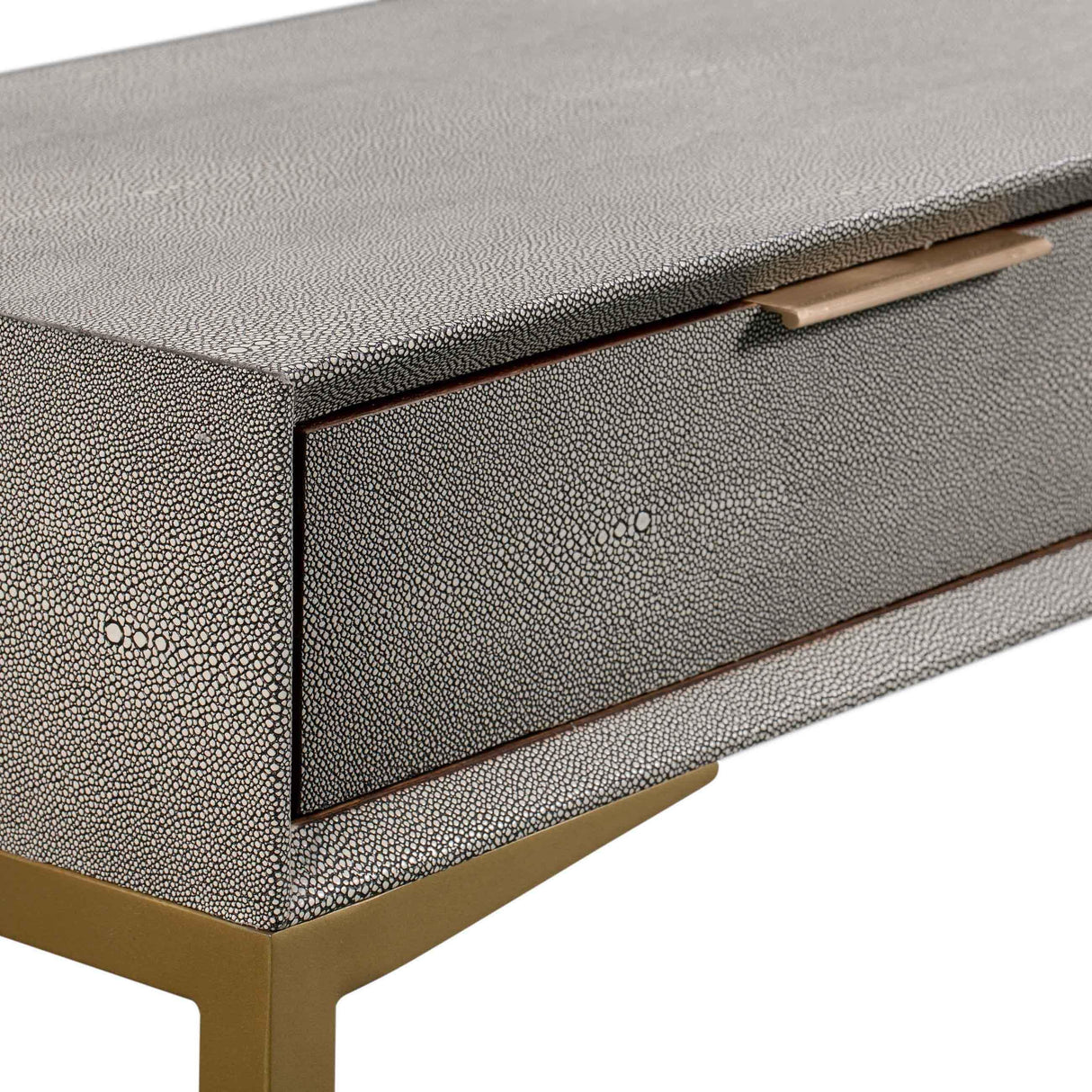 TOV Pesce Shagreen Console Table