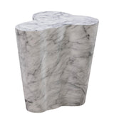 TOV Slab Marble Short Side Table