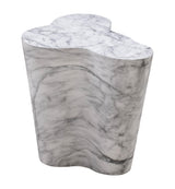 TOV Slab Marble Short Side Table