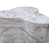 TOV Slab Marble Short Side Table
