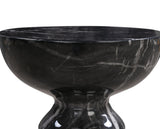 TOV Rue Black Marble Side Table