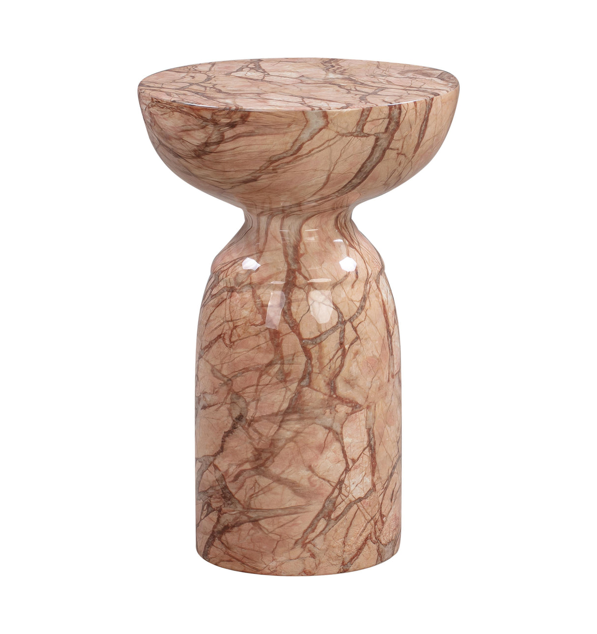 TOV Rue Sunset Marble Side Table