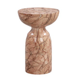 TOV Rue Sunset Marble Side Table